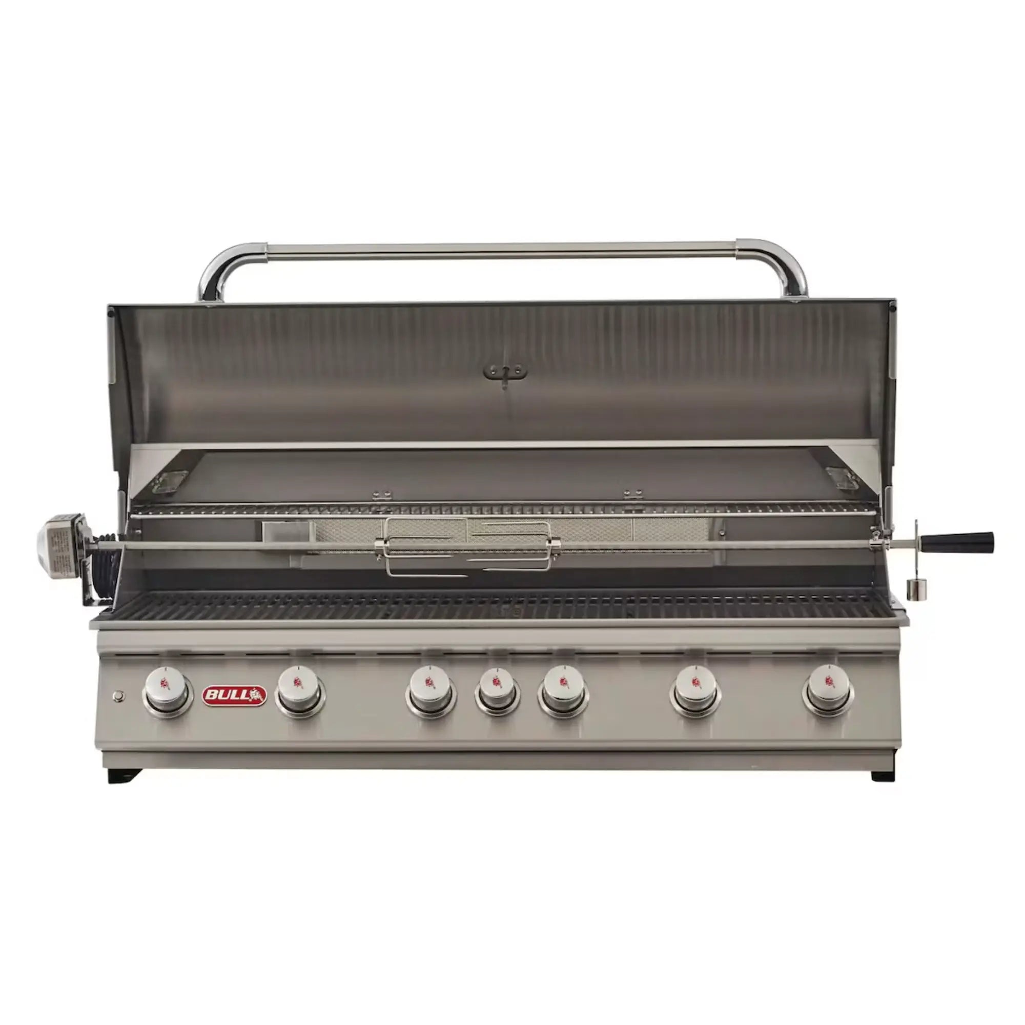 Bull Diablo 46-Inch 6-Burner Built-In Gas Grill with Rotisserie Bull