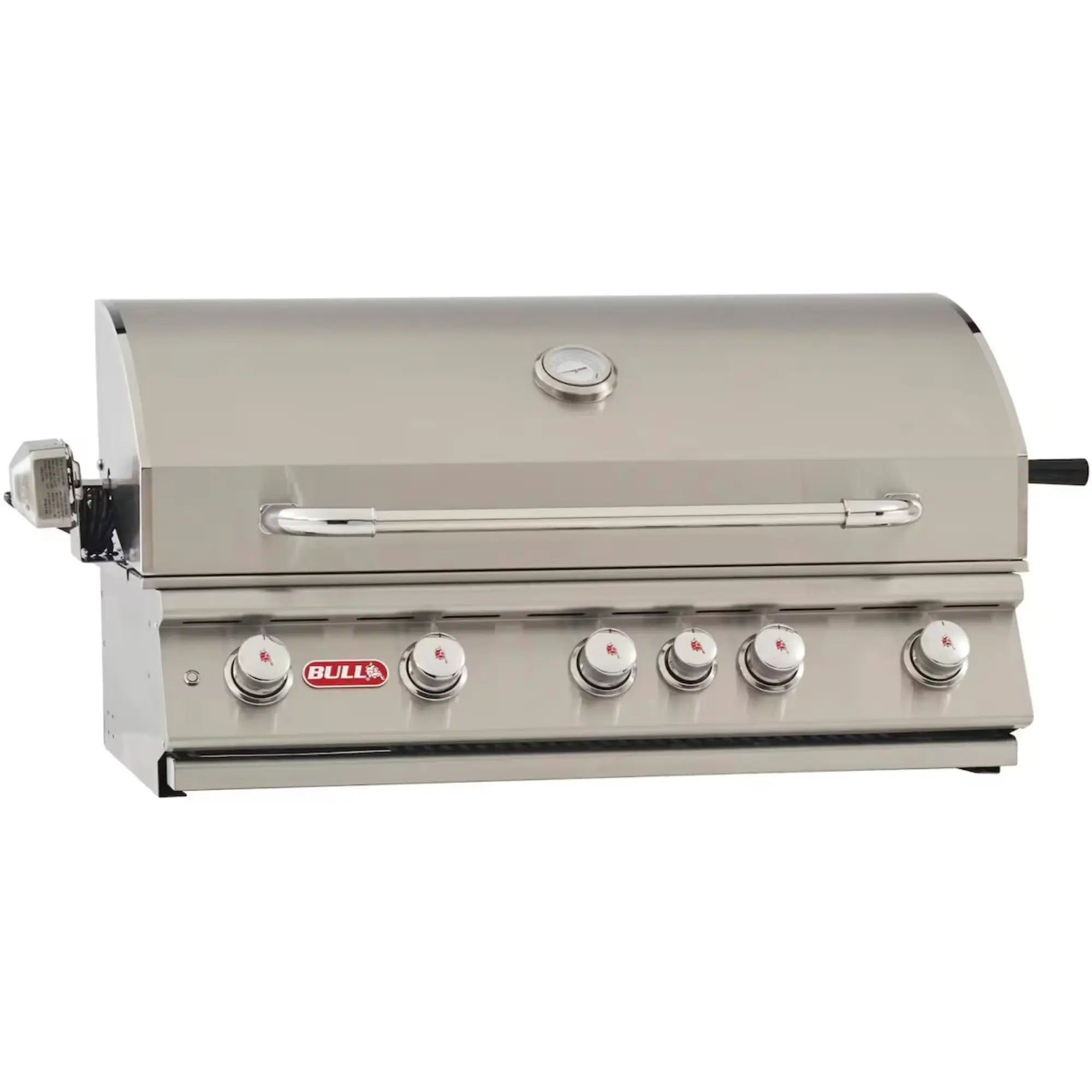 Bull Brahma 38-Inch 5-Burner Built-In Gas Grill with Rotisserie Bull