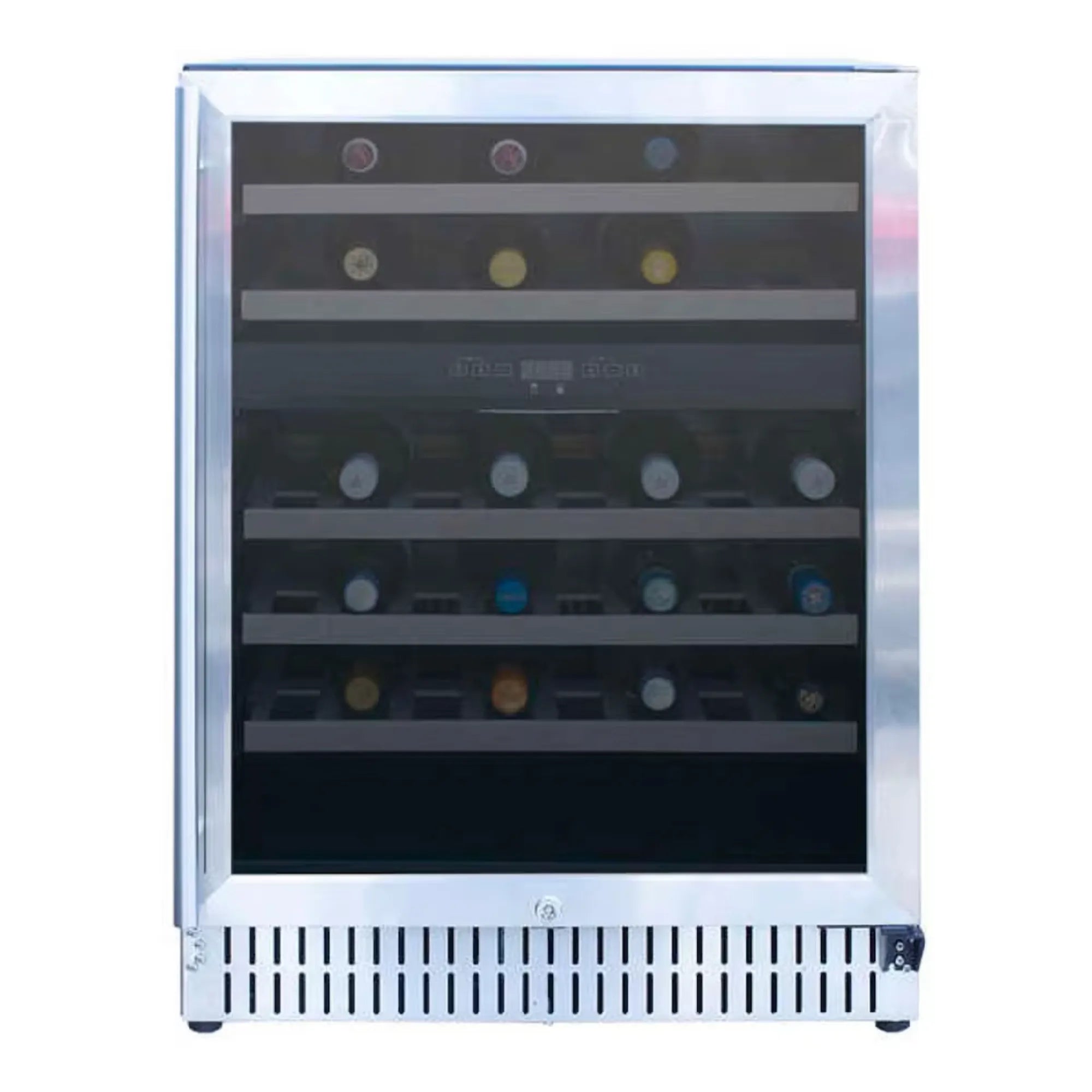 Summerset 24" Outdoor Rated Dual-Zone Wine Cooler — 5.3 Cu. Ft., 46-Bottle capacity | RFR-24WD Summerset