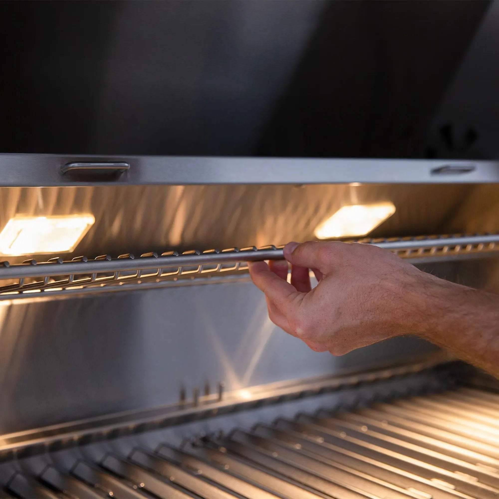 American Made Grills Muscle 54-Inch Freestanding Hybrid Grill — 176,000 BTU | Gas, Charcoal & Wood | Made in USA American Made Grills