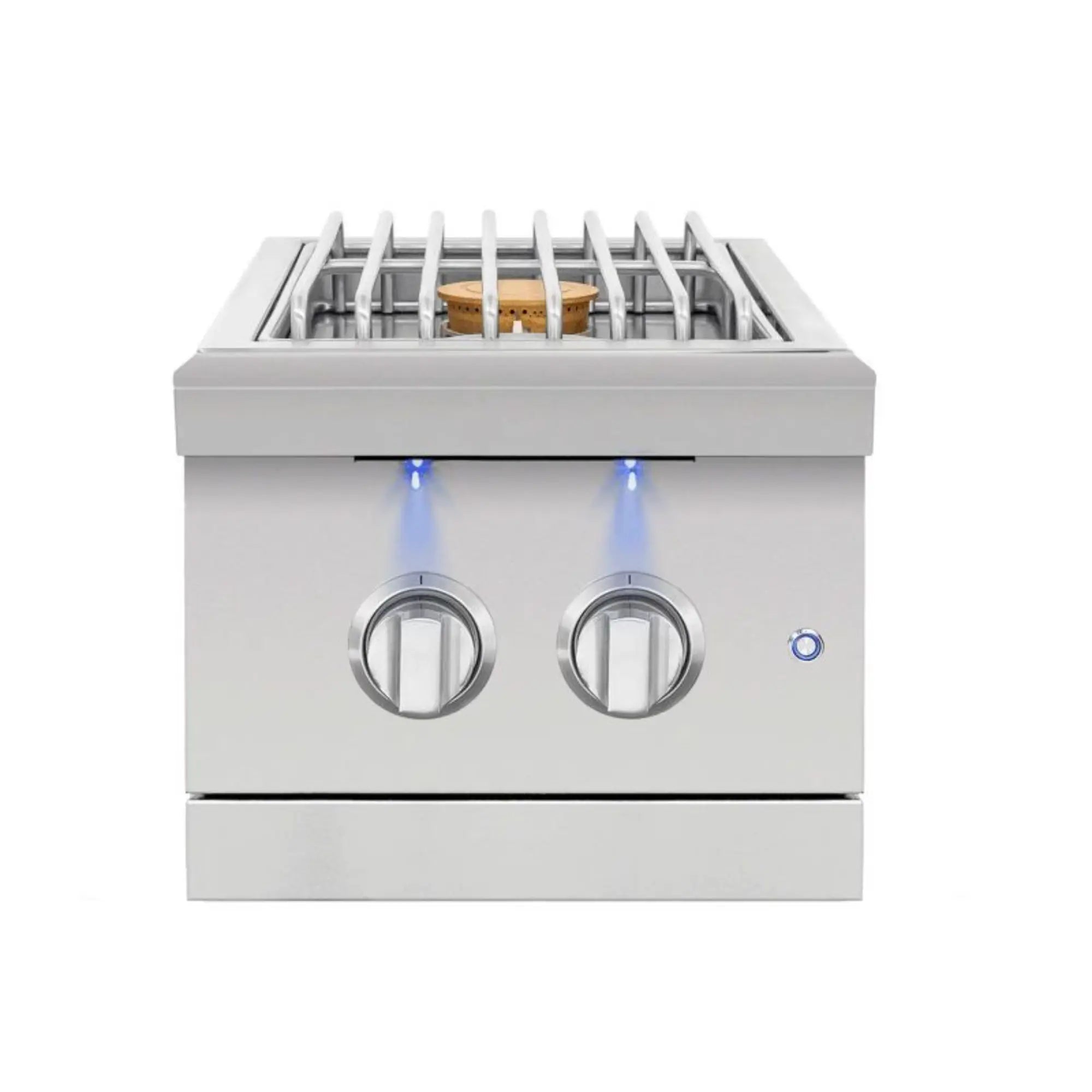 American Made Grills Encore Double Side Burner — 28,000 BTU w/ Independent Controls & LED Lighting | ENCSB2 American Made Grills