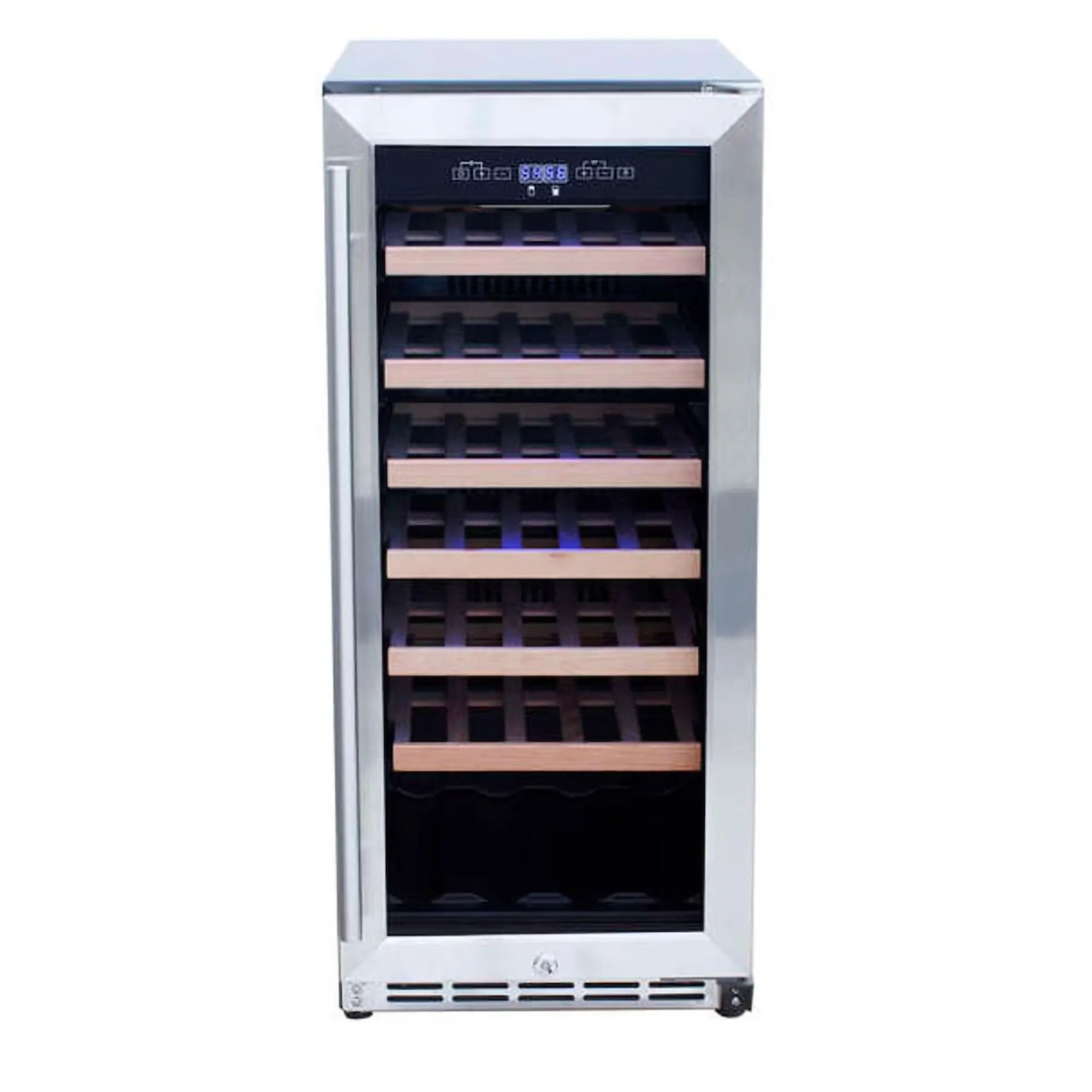 Summerset 15" Outdoor Rated Single Zone Wine Cooler — 3.2 Cu. Ft. | RFR-15W Summerset