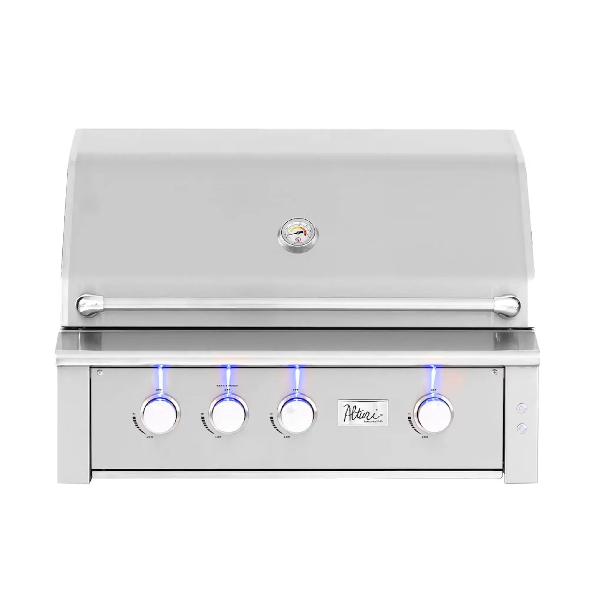 American Made Grills Alturi 36" 3-Burner Built-In Gas Grill — 78,000 BTU w/ Ceramic Briquettes — ALT-36T American Made Grills