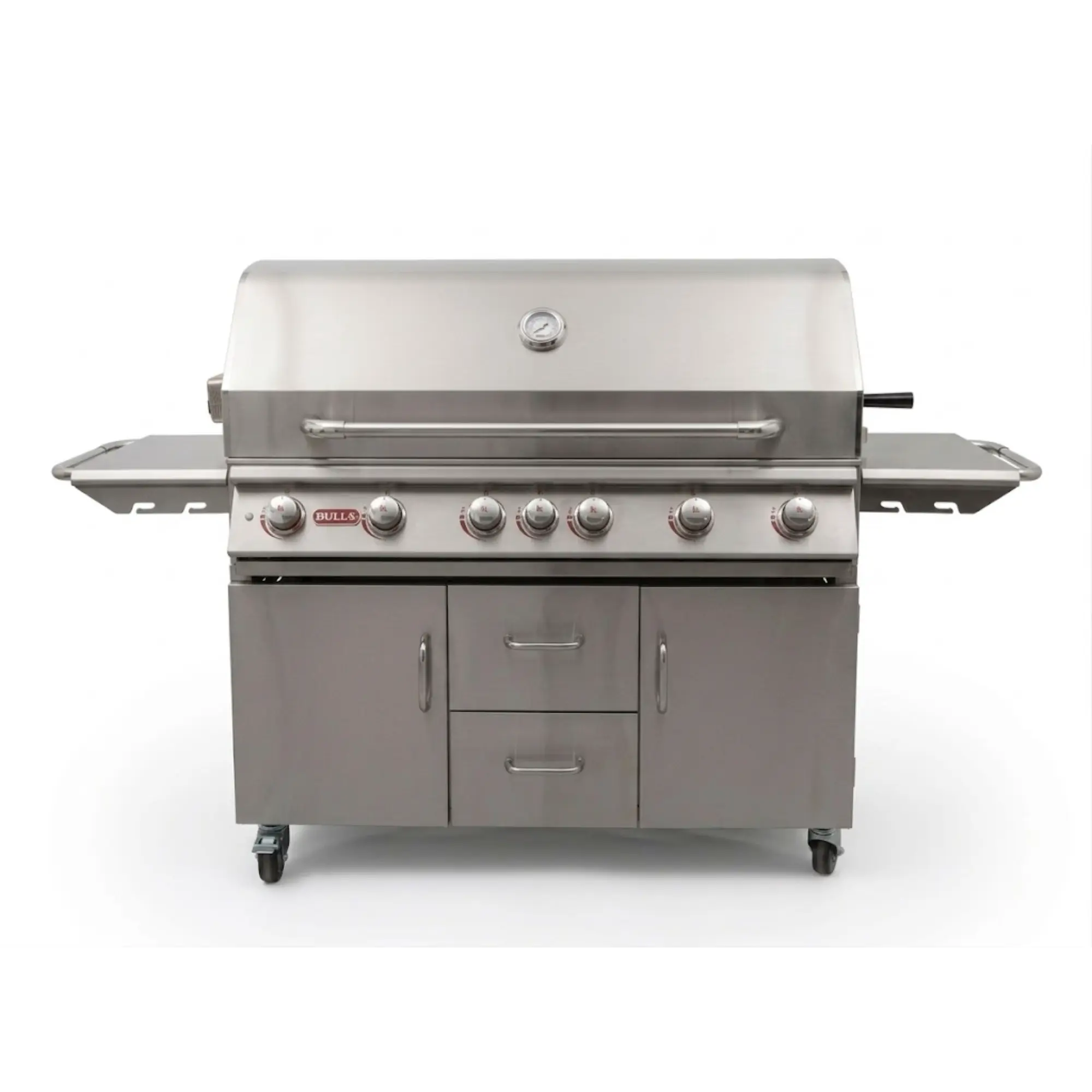 Bull Diablo 46-Inch 6-Burner Freestanding Gas Grill with Cart Bull