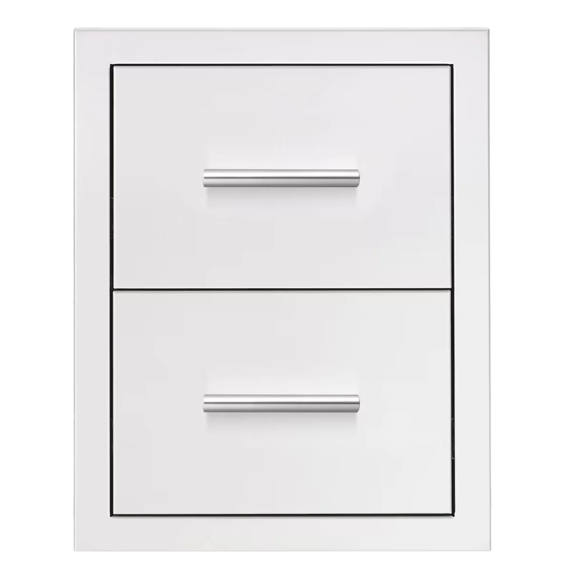Summerset 17" Double Drawer — 304 SS, Soft-Close, Full Extension | DR2-17 Summerset