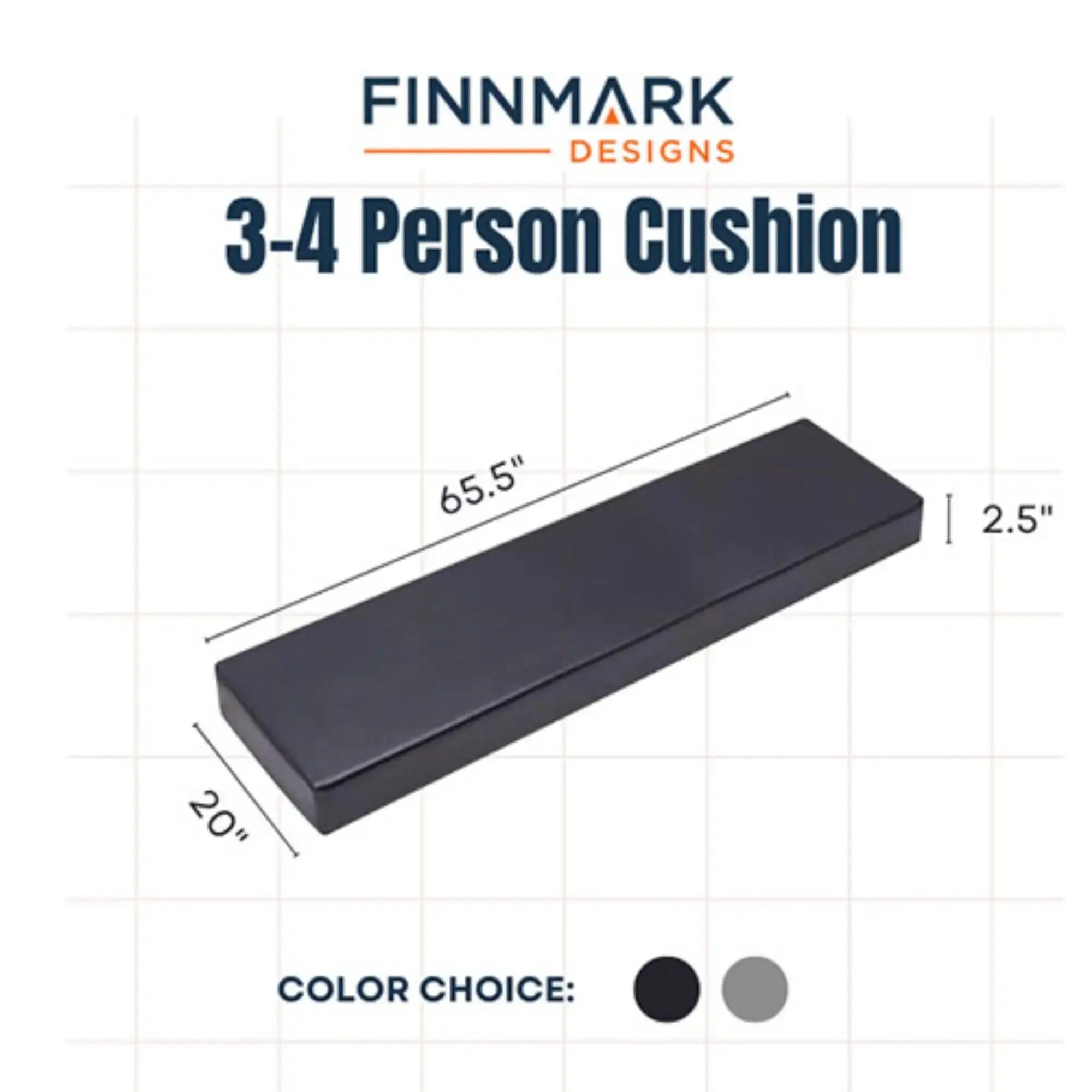 Finnmark 3-Person Sauna Cushion Finnmark