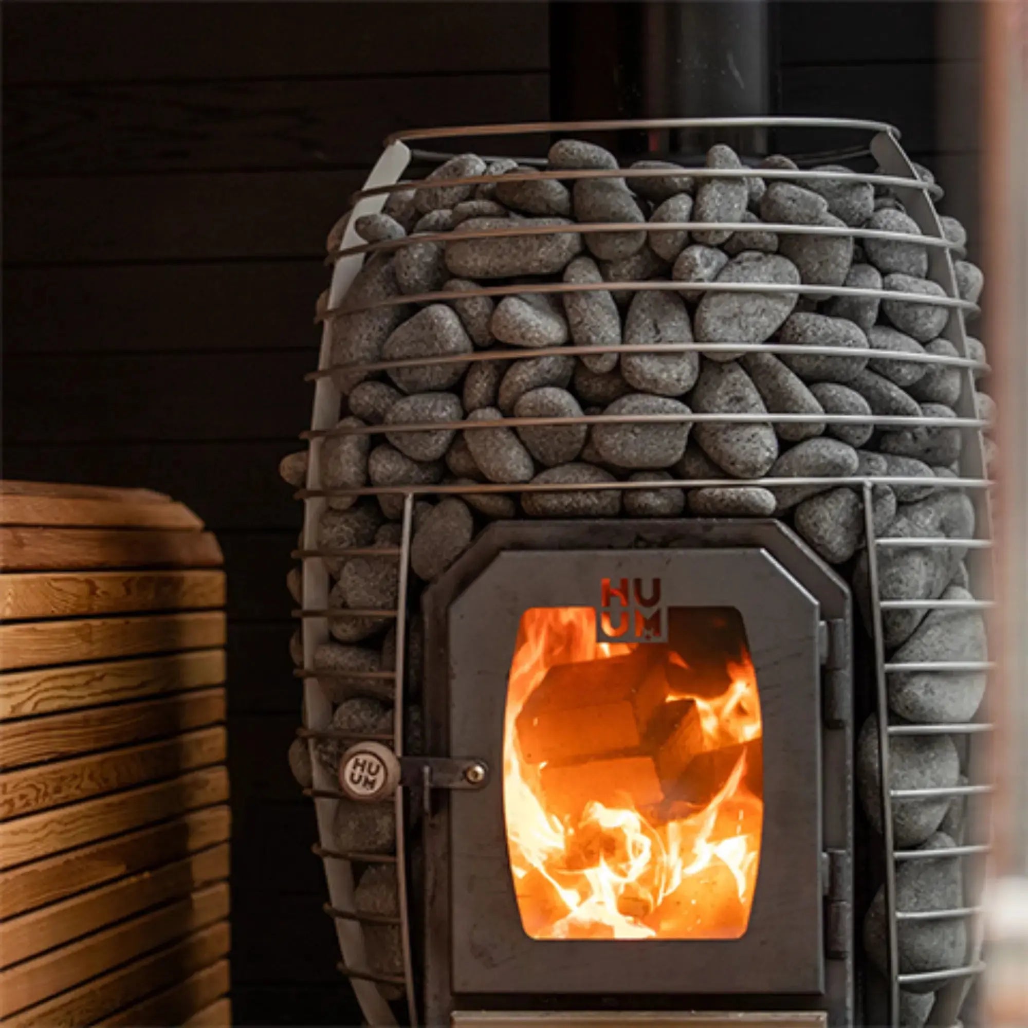 HUUM HIVE Wood 17 17 kW Wood-Burning Sauna Stove HUUM
