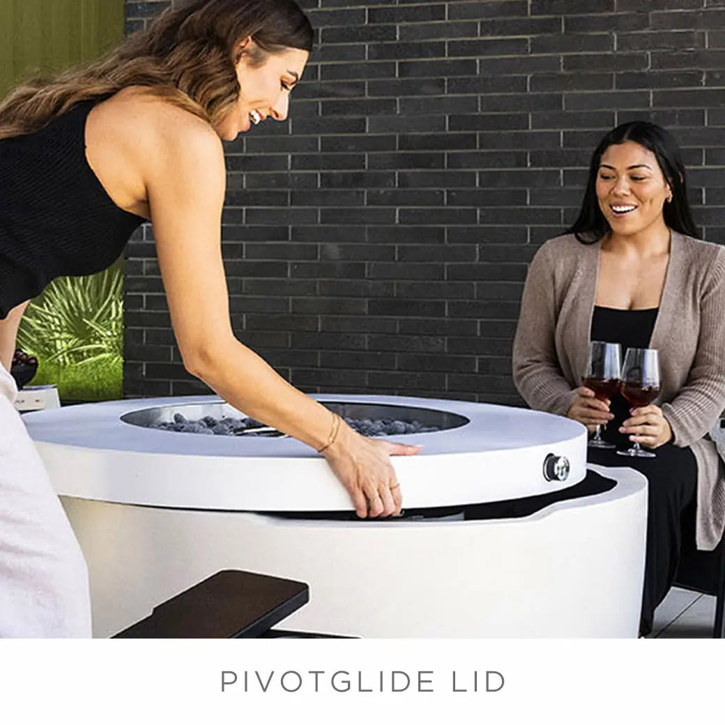 Ledge Lounger Halo 40" Round Propane Fire Pit - 70,000 BTU - view 4