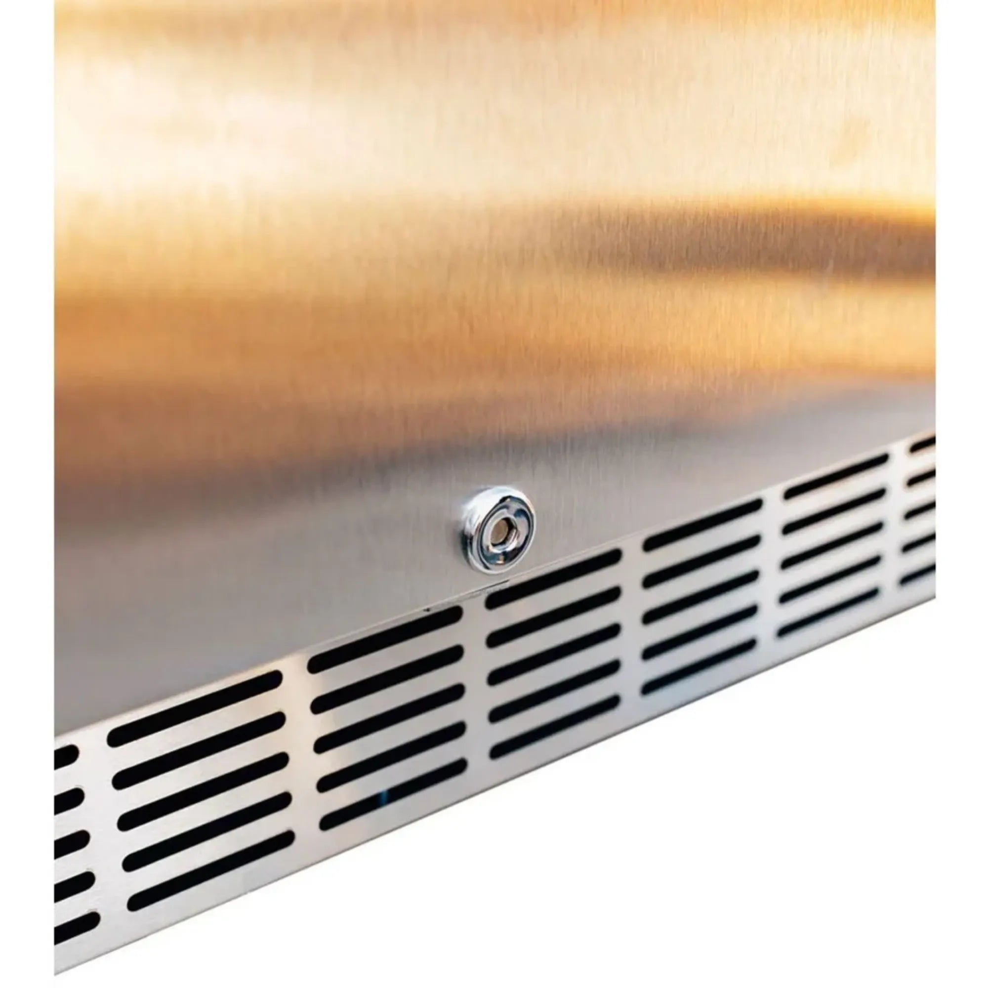 Summerset 24" 5.1 Cu. Ft. Outdoor Rated Refrigerator — Stainless Steel Door — Left-Hinged (Right-to-Left Opening), 161-Can capacity | RFR-24S-AR Summerset