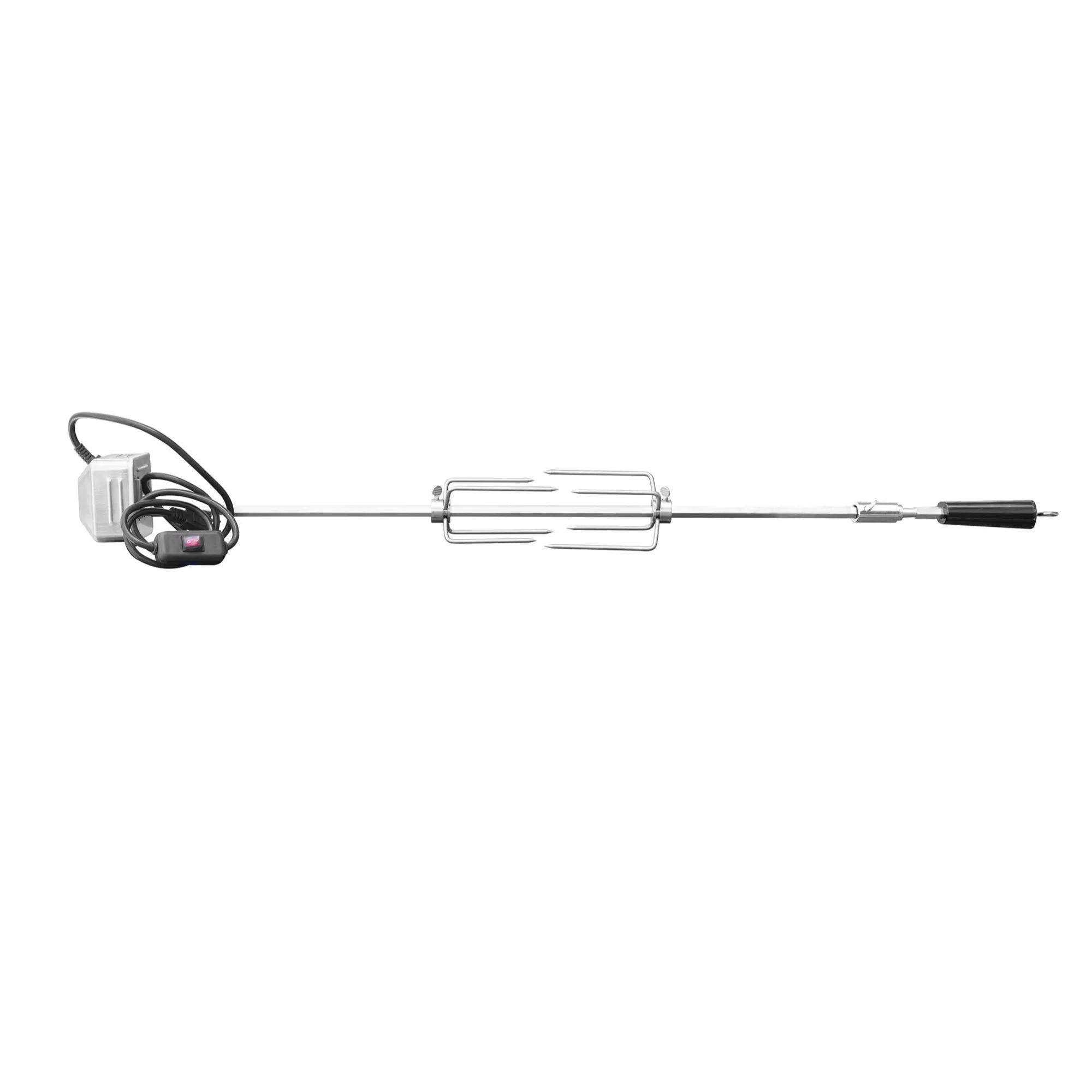 American Made Grills Atlas Rotisserie Kit (ROTKIT-ATS36) — 25-lb. Motor, Spit Rod, Forks, Counterbalance American Made Grills