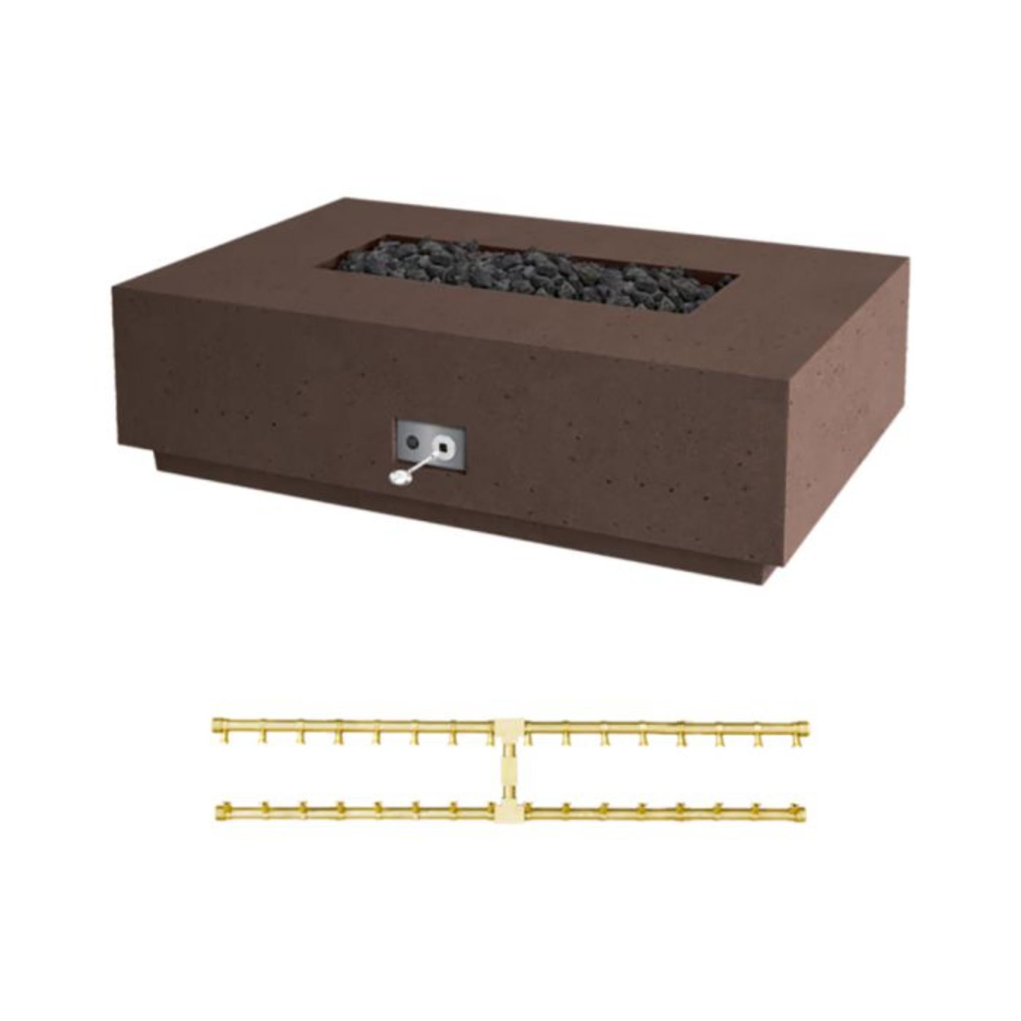Sanctuary 56″ Concrete Gas Fire Table – Pro Series by Firegear