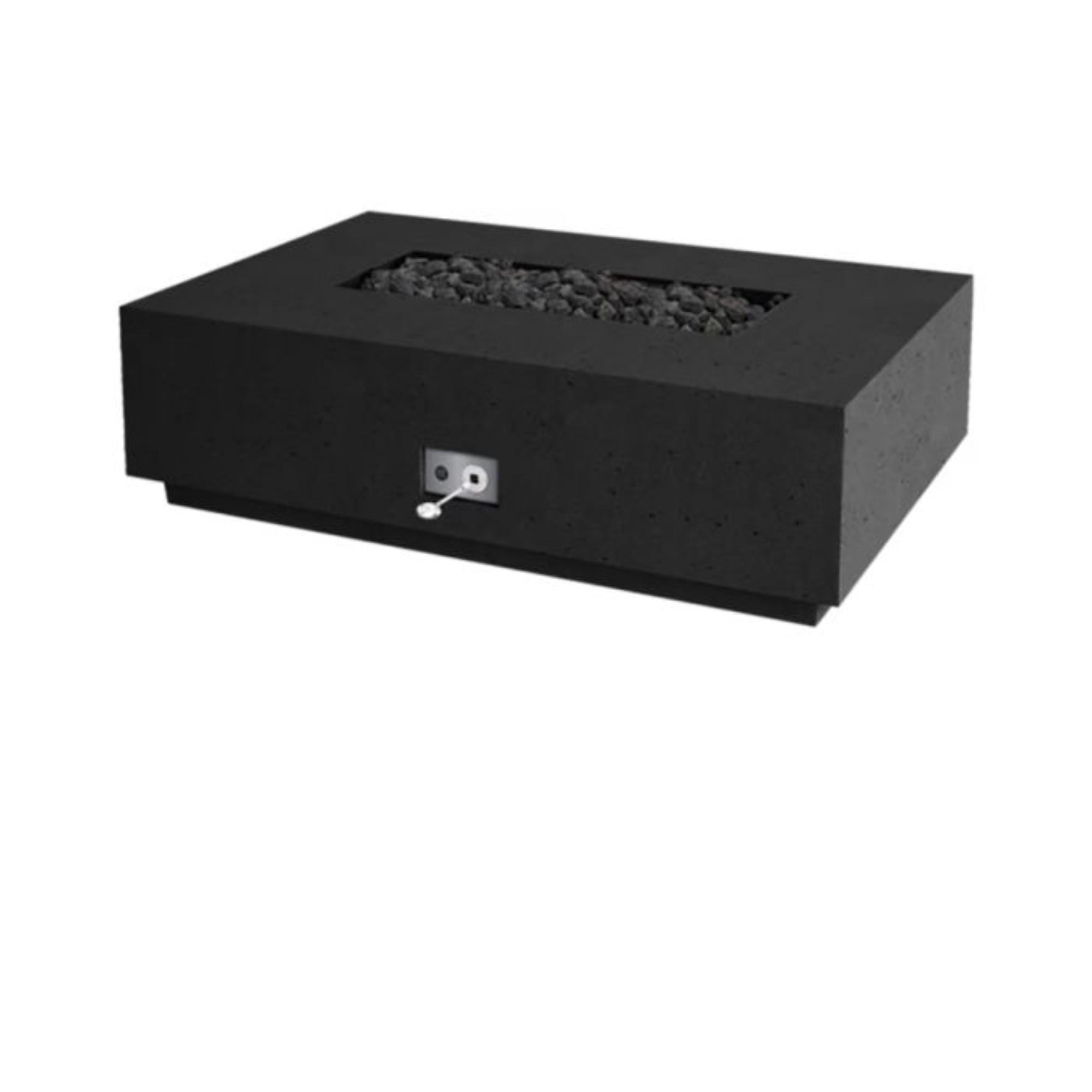 Sanctuary 56″ Rectangular Concrete Gas Fire Table – Pro Series by Firegear