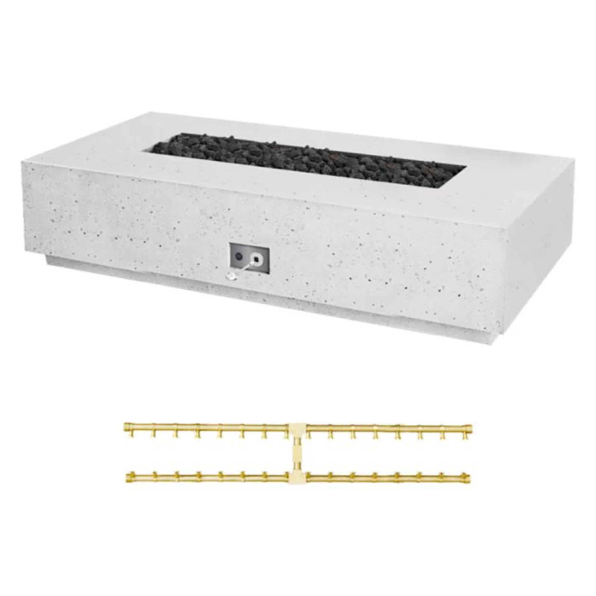 Sanctuary 76″ Concrete Gas Fire Table – Pro Series by Firegear