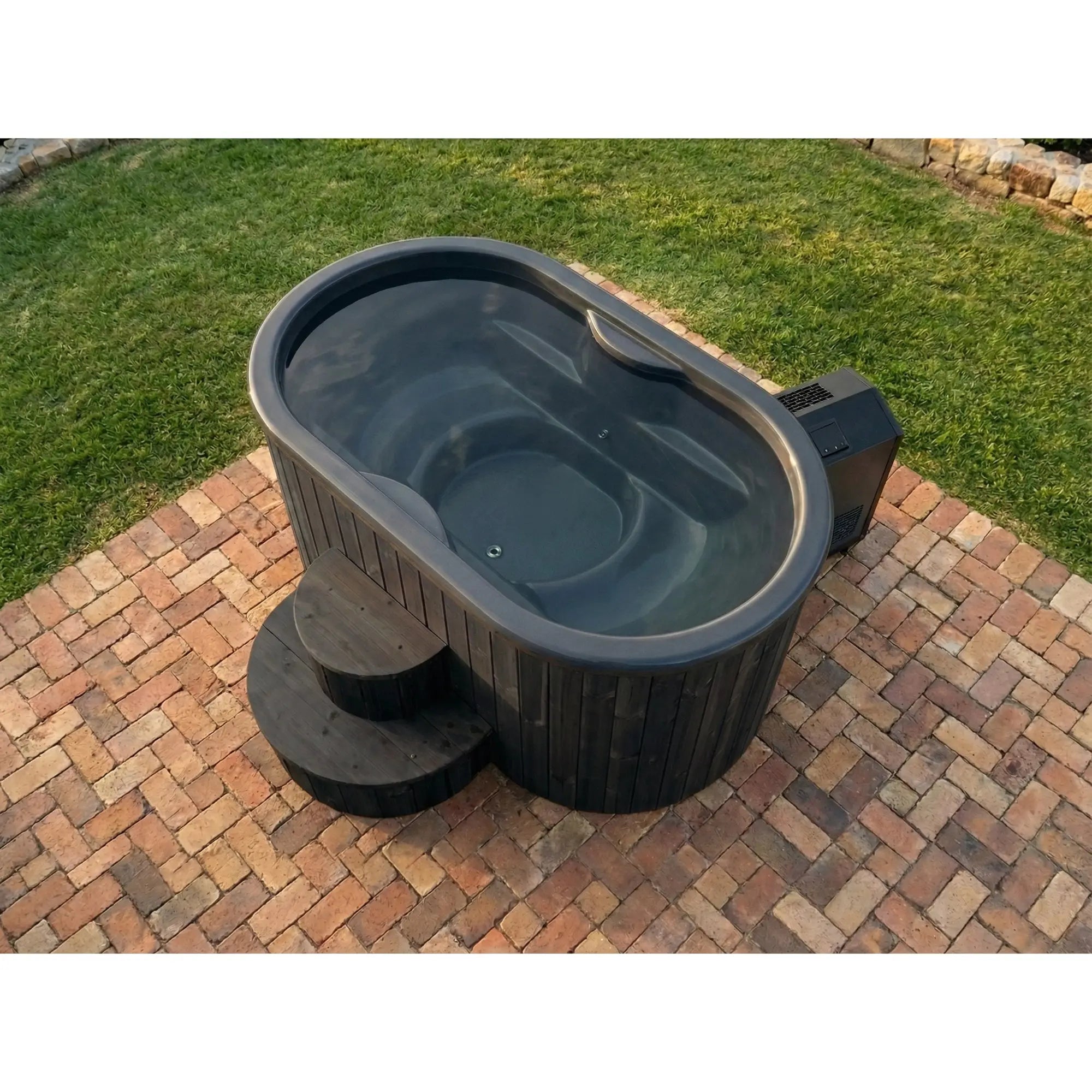 SaunaLife Model S2C Cold/Hot Immersion Tub with Combination Chiller/Heater Package SaunaLife