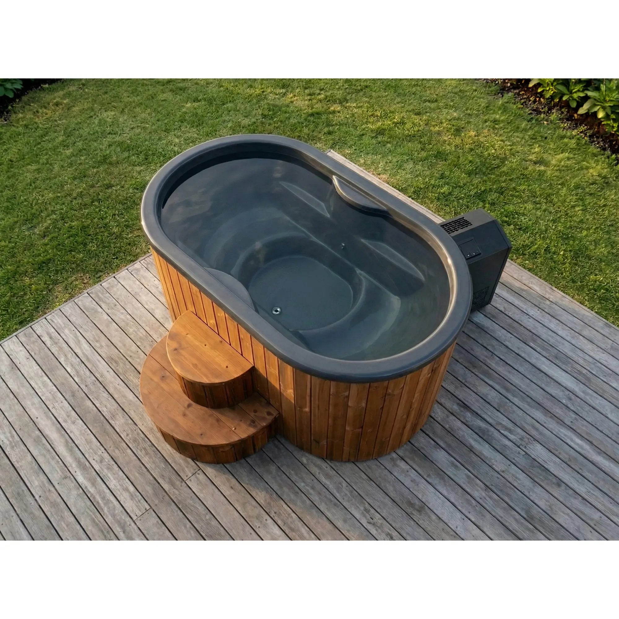 SaunaLife Model S2C Cold/Hot Immersion Tub with Combination Chiller/Heater Package SaunaLife