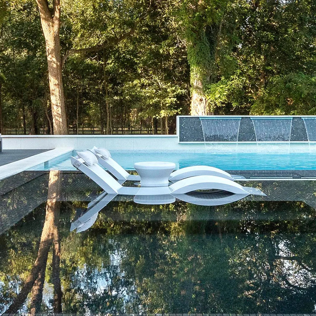 Ledge Lounger Signature Chaise 70" Resin In-Pool Chaise Lounge - view 5