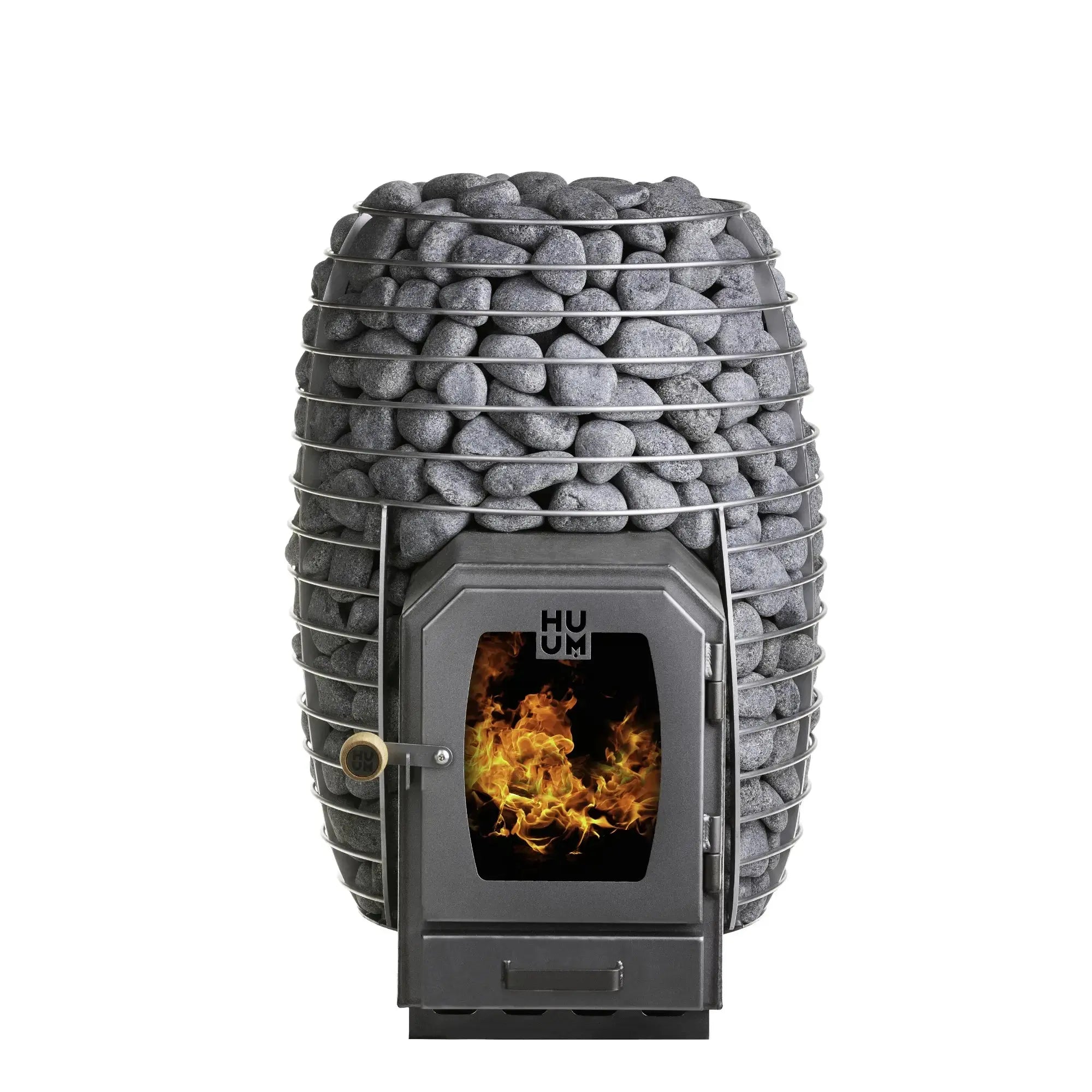 HUUM HIVE Wood 17 17 kW Wood-Burning Sauna Stove with Firebox Extension HUUM