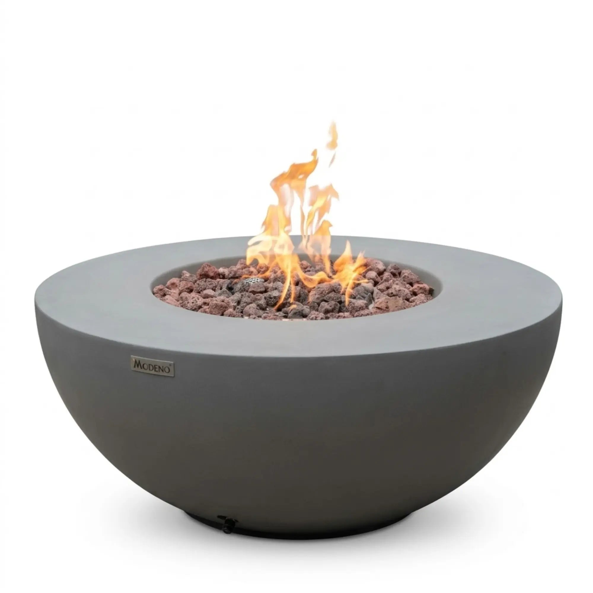 Roca 34" Round Concrete Gas Fire Table - Modeno