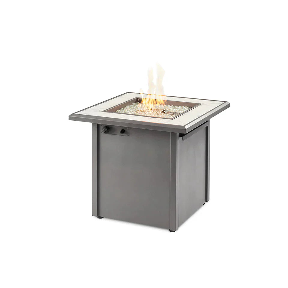 Vaughn 30″ Square Gas Fire Table – The Outdoor GreatRoom Company